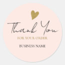 Search for customer appreciation thank you stickers Gold