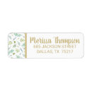 Search for eucalyptus return address labels Chic
