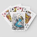 Search for alice in wonderland playing cards Lewis carroll