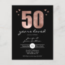 Recherche de cinquantième anniversaire de mariage cartes postales Fête d'anniversaire