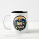 Search for retro badge mugs Illustration