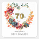 Search for geometric floral stickers Golden