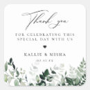 Search for nature wedding stickers Elegant