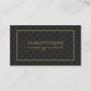 Recherche de motif or cartes visite Maquillage
