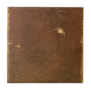 Recherche de cuir de faux carreaux Brun