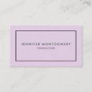 Recherche de lilac cartes visite Rose