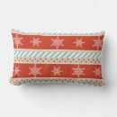 Recherche de flamme coussins Flocons de neige