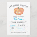 Recherche de orange et bleu invitations Fête d'anniversaire