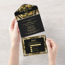 Recherche de gatsby mariage invitations Vintage
