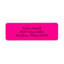 Search for neon return address labels Plain