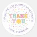 Search for thank you letter stickers Pink