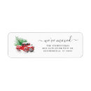 Search for gingham return address labels Modern
