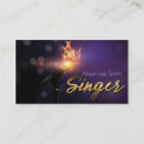 Recherche de musicians cartes visite Microphone