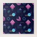 Search for geometric shape puzzles Illustration