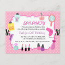 Search for manicure pedicure birthday invitations Girl