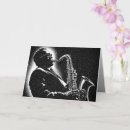 Search for saxophone cards Sax player