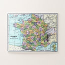 Search for map of france puzzles Paris
