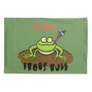 Search for frog pillowcases Amphibian