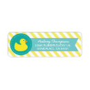 Search for yellow bird return address labels Shower
