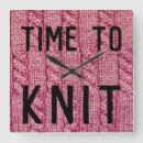 Search for knitting clocks Knitter
