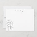 Search for face note cards Black