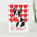 Search for boston terrier valentines day cards Puppy