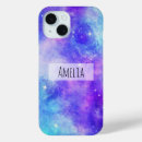 Recherche de galaxie bleue iphone coques Espace