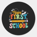 Search for happy first day of school stickers Education