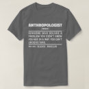 Search for anthropology tshirts Professor