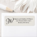 Search for off white return address labels Minimalist
