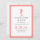 Search for seahorse save the dates Summer