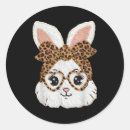 Search for leopard face stickers Easter