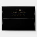 Search for black envelopes Elegant