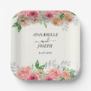 Search for floral wedding plates Bridal shower