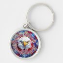 Search for men red keychains Red white and blue