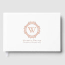 Recherche de rose gold wedding guest books Vintage