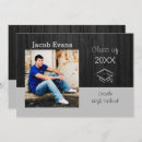Recherche de masculine graduation invitations Moderne