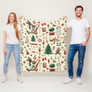 Search for old fashioned christmas blankets Retro