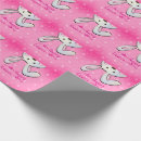 Recherche de lapin heureux papier cadeau Moderne
