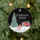 Search for truck ornaments Firefighter