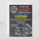 Search for retirement graduation invitations Fireman