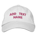 Search for text hats Embroidered