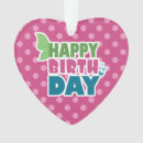 Search for happy birthday ornaments Girl