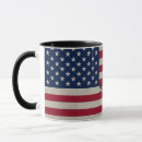 Search for flag text mugs Red white and blue