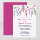 Search for native american indian invitations Feather