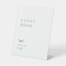 Search for guest book wedding signs Black and white