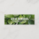 Search for vegetable business cards Plants