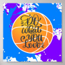 Recherche de le basket ball posters Motivation