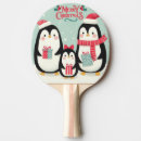 Recherche de pingouin raquettes ping pong Neige