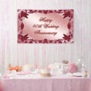 Search for ruby anniversary decorations banners Red